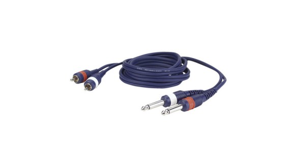 Dap Audio FL23 150 Audiokabel 1,5m 2 x Tulp - 2 x Jack