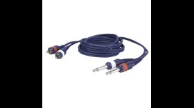 Dap Audio FL23 150 Audiokabel 1,5m 2 x Tulp - 2 x Jack