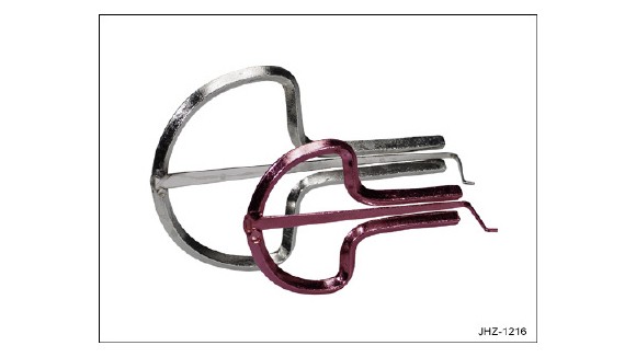 Schwarz JHZ-1216 mondharpje