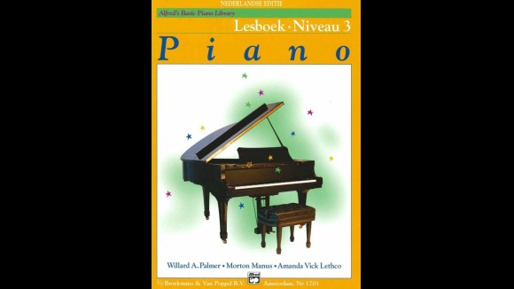 Lesboek Niveau 3 - Alfred Basic Piano