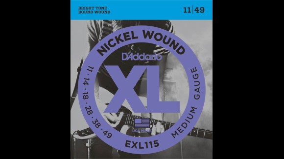 D'Addario XL EXL115 snarenset elektrisch