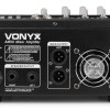 Vonyx AM5A 5-Kanaals Mixer met versterker Bluetooth/SD/USB/MP3/DSP