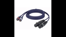 Dap Audio FL25 150 Audiokabel 1,5m 2 x Tulp - 2 x XLR