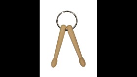 Sleutelhanger met 2 drumstokjes