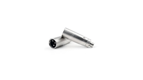 Plug XLR male - Tulp female