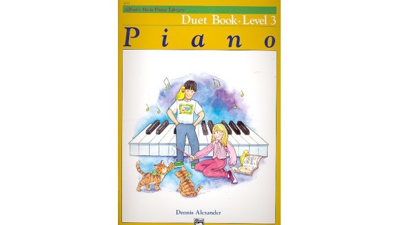 Alfred's Basic Piano Library Duet Book Level 3 - Alfred Basic Piano