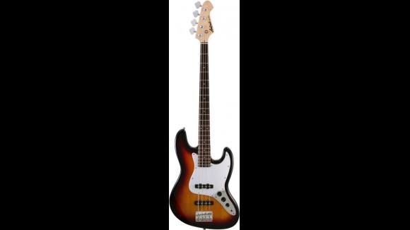 Aria STB sunburst basgitaar