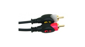 1,5M Audio kabel RCA verguld