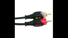 1,5M Audio kabel RCA verguld