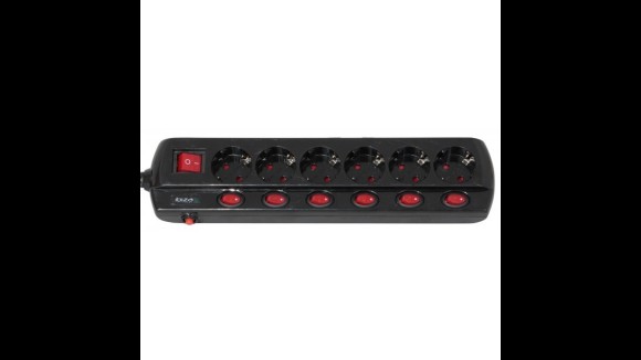 6 socket Licht schakelbox