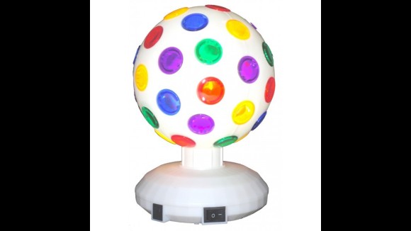 Ibiza Light DL8LED-BK Disco Ball 20 cm