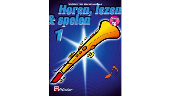 Methode voor sopraansaxofoon - horen, lezen & spelen