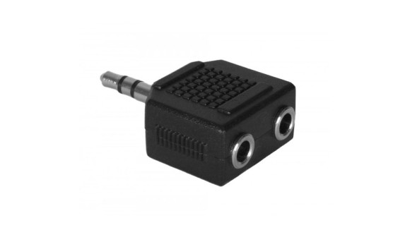 Splitter 2 x Jack 3.5mm - 1 x Jack 3.5mm Stereo