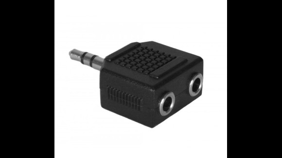 Splitter 2 x Jack 3.5mm - 1 x Jack 3.5mm Stereo