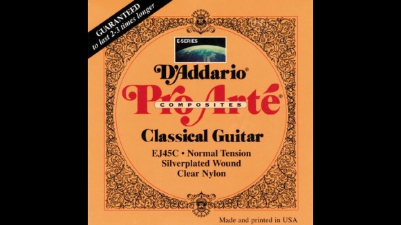 D'Addario Pro Arte EJ45C snarenset klassiek