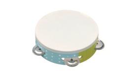 Houten tamboerijn met 4 bellen New Classic Toys